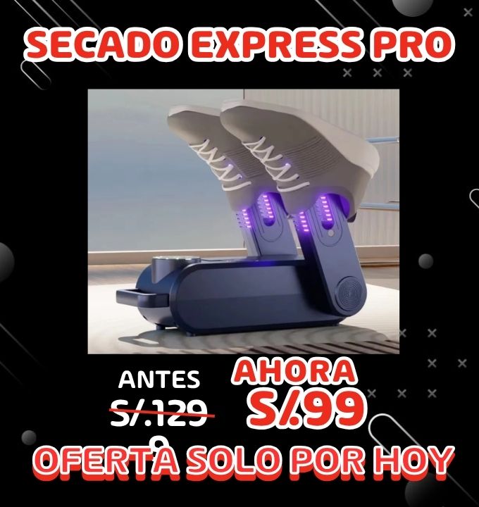 Secador de zapatos y/o zapatillas