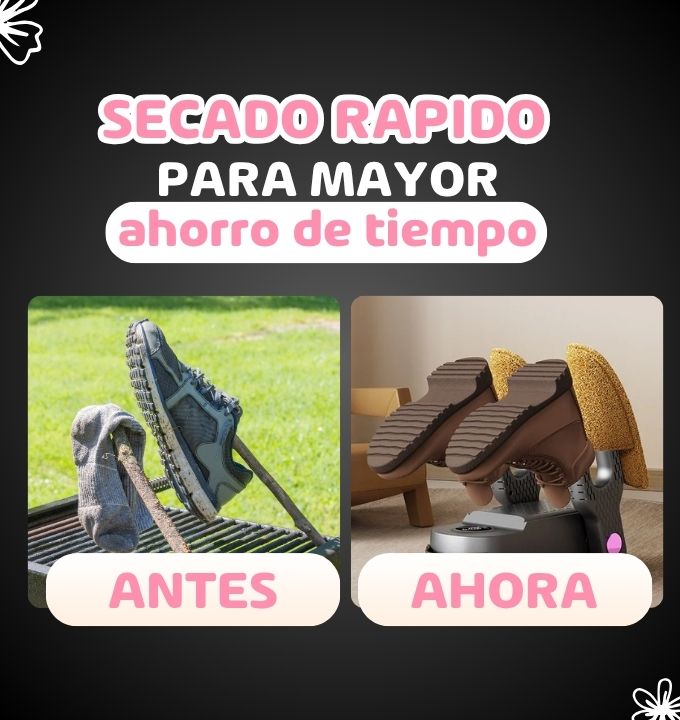 Secador de zapatos y/o zapatillas
